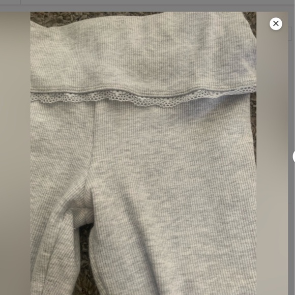 Jules ribbed modal flared pants - Picture 8 of 12